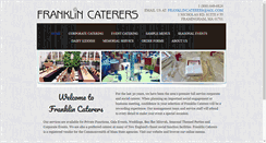 Desktop Screenshot of franklincaterers.com